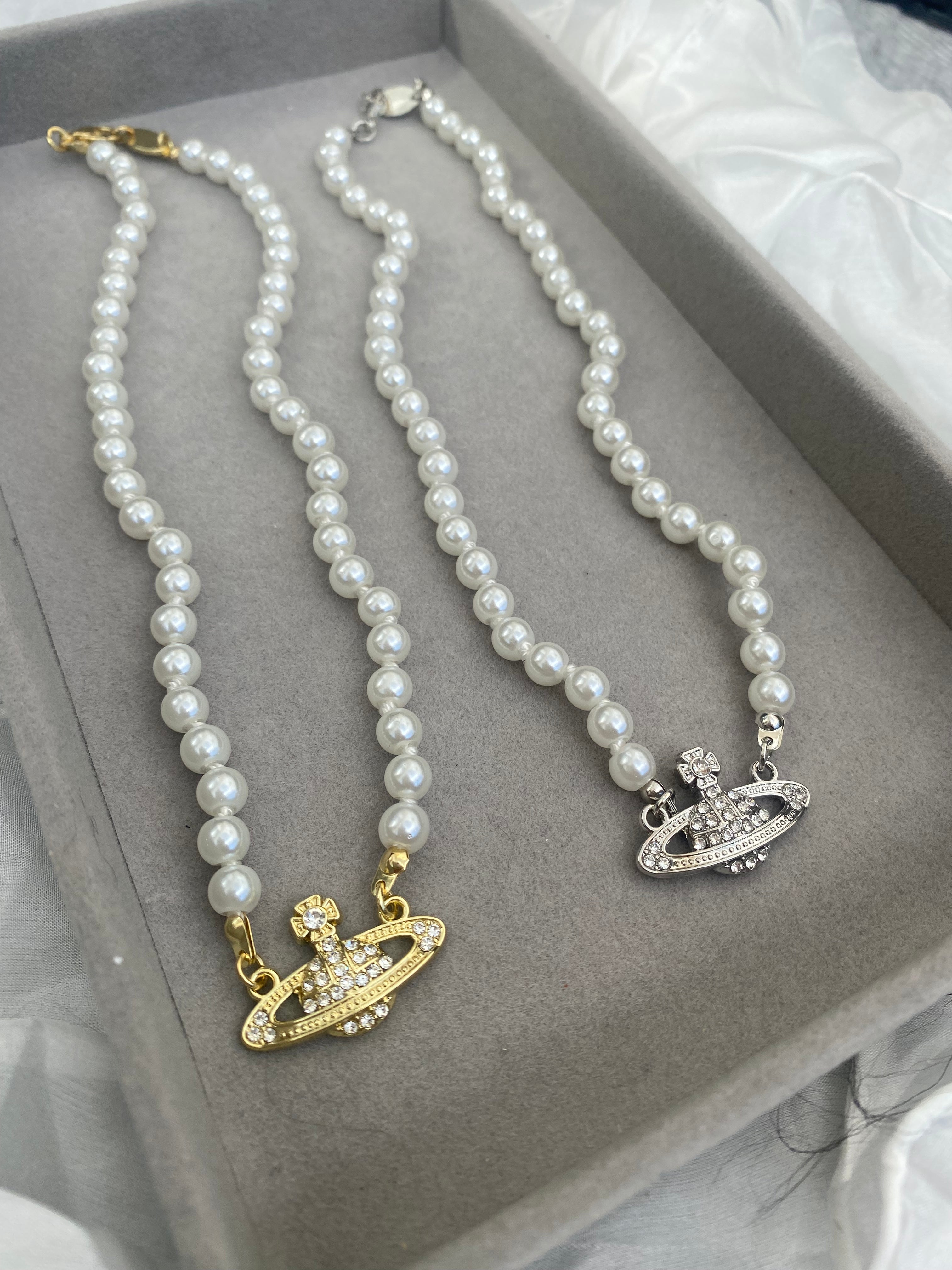 Classic Pearl Necklace – Bellissima Boutique USA